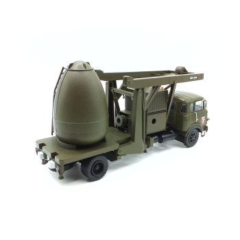 Berliet VTC military Missile transporter 2018 - skala 1:43 - Hachette